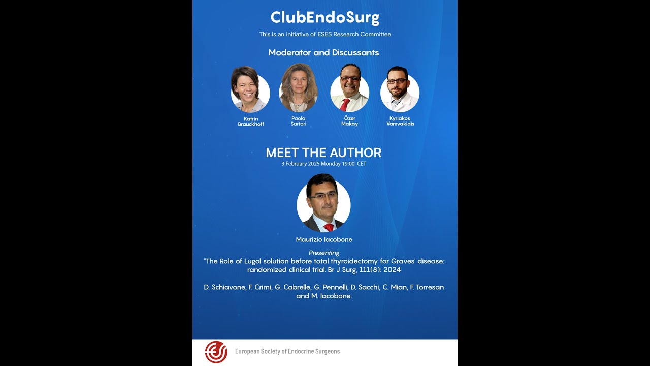 ClubEndoSurg with Maurizio Iacobone