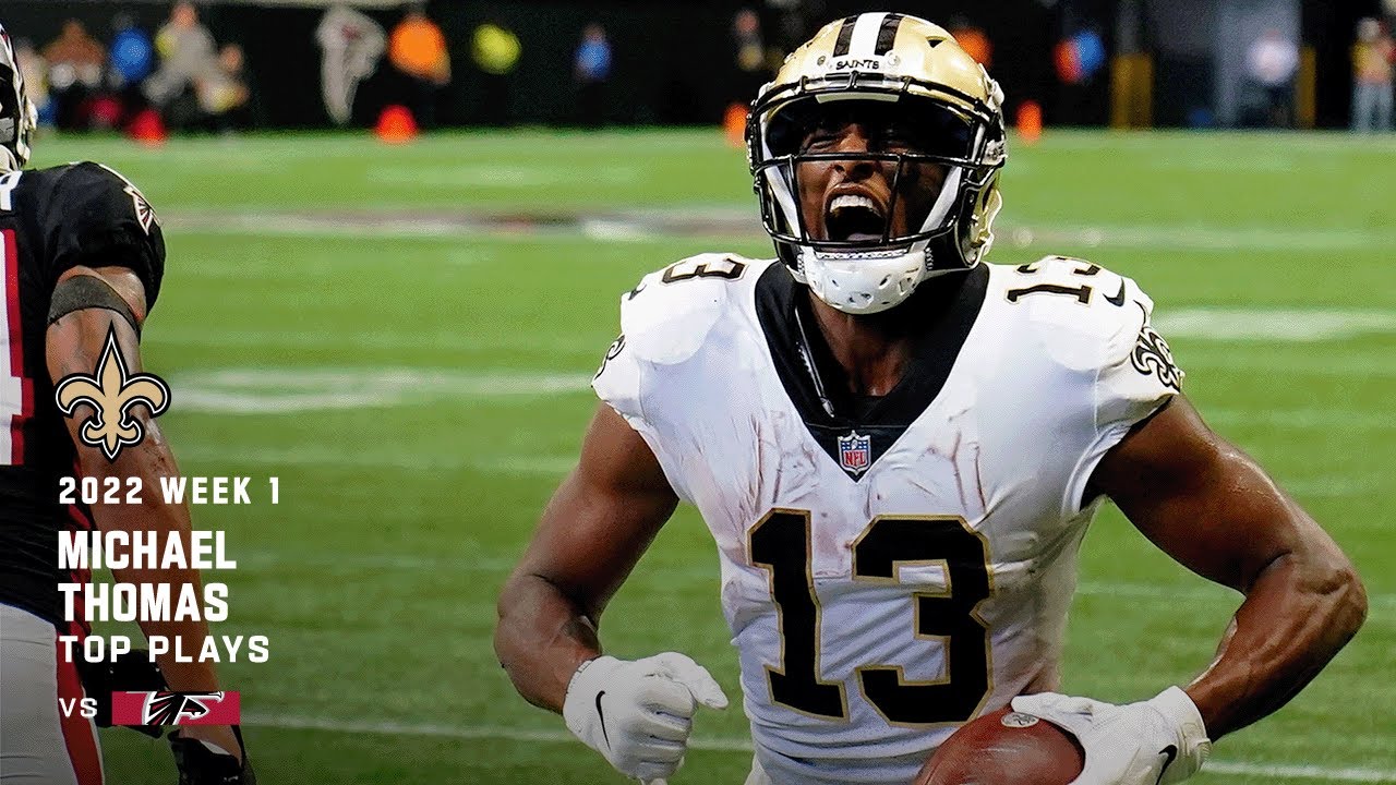 Every Michael Thomas catch vs. Falcons | NFL Week 1 2022 Season