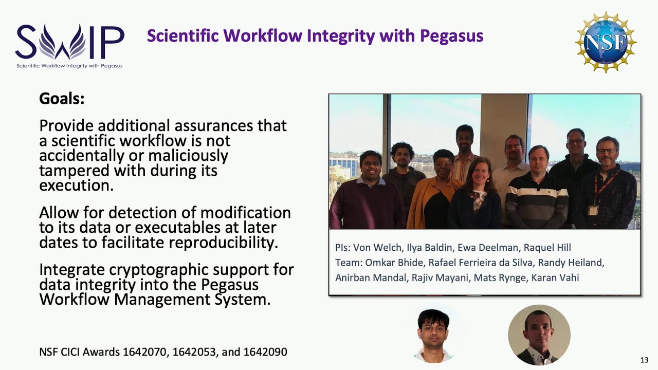 PP20 - Von Welch - The Mission of Cybersecurity in Science: Productivity, Reproducibility, and Trust
