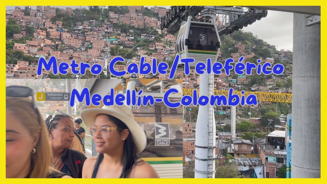 Teleférico De Medellín | Recorrido Por El Metrocable De Medellín Colombia (2024)