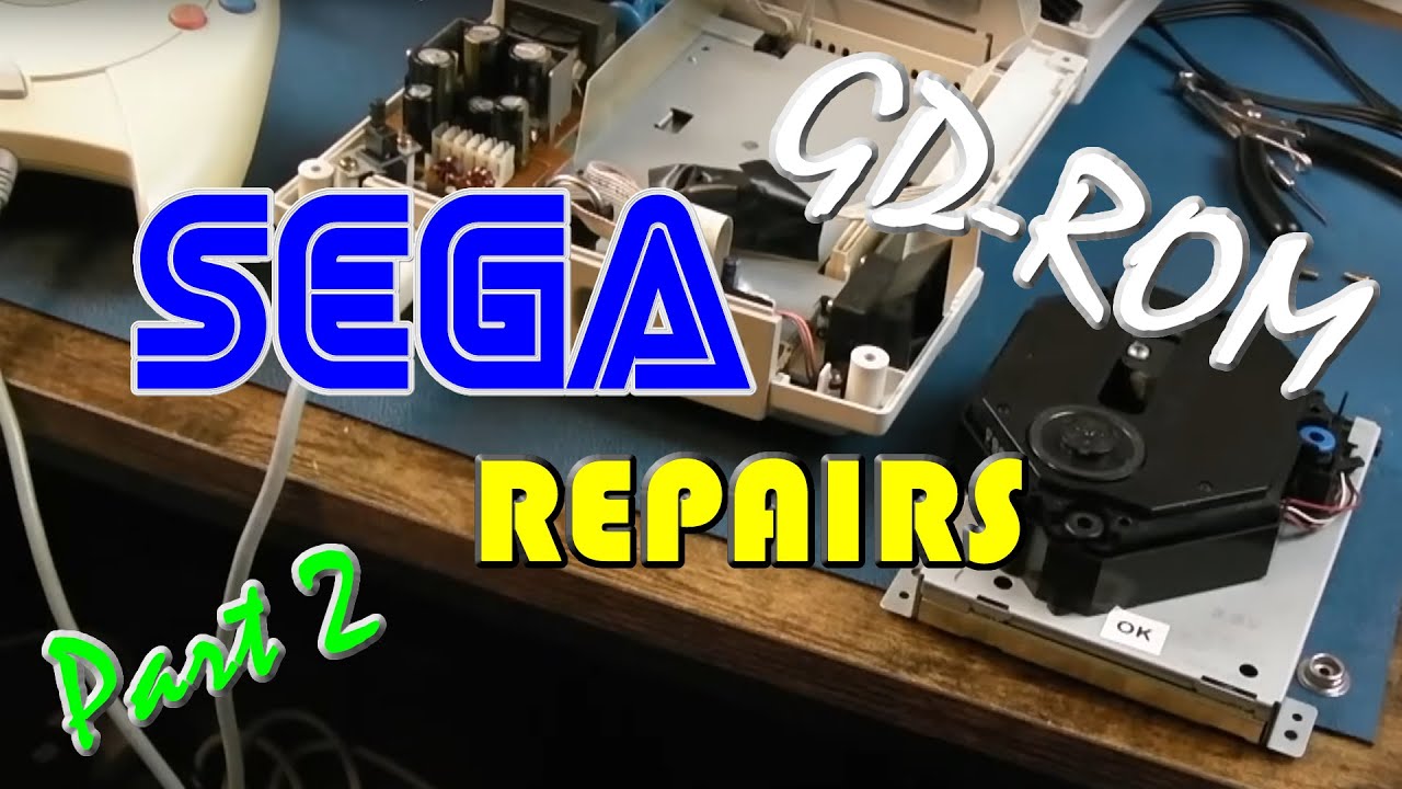 Sega Dreamcast - GD-ROM Drive Repairs Part 2