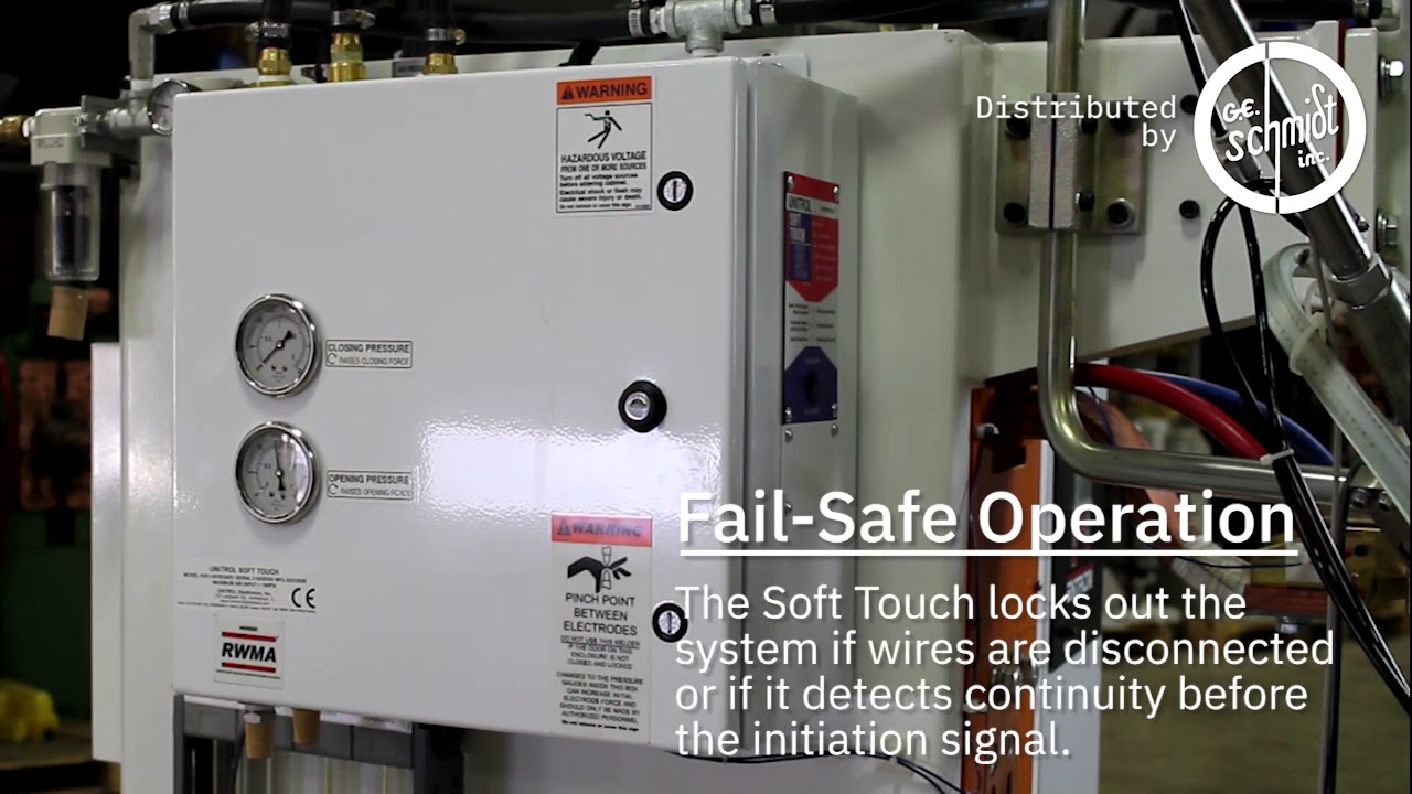 UNITROL Soft Touch Pinch Point Safety System for Resistance Welders