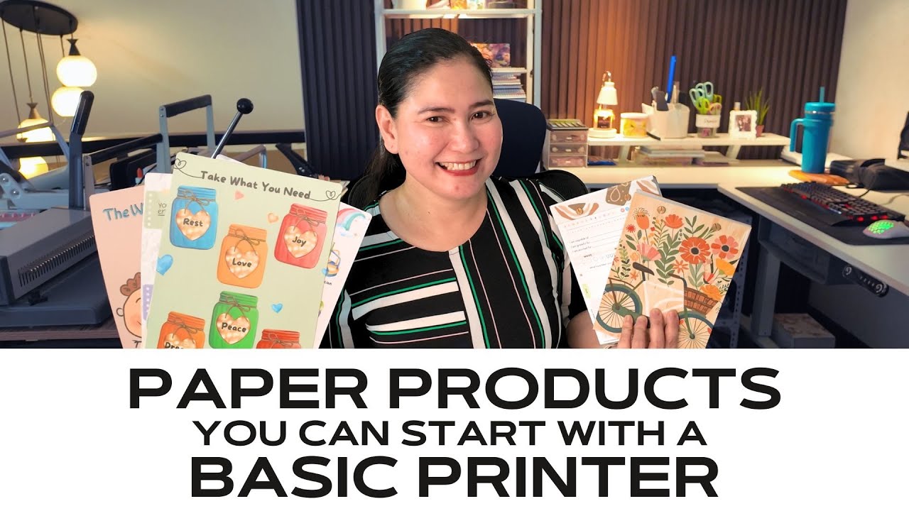 Paper Products You Can Start with a Basic Printer  |  Printing Business