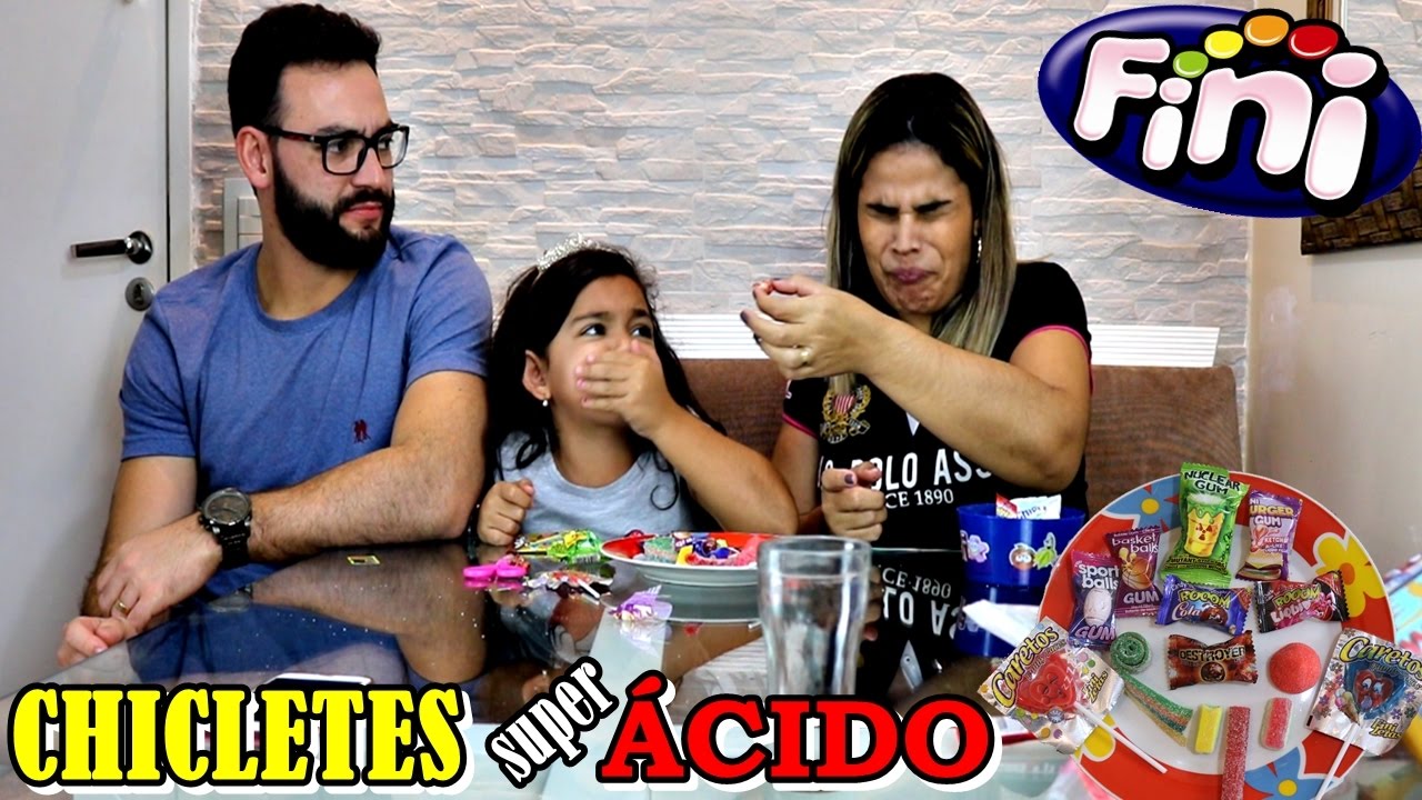 EXPERIMENTANDO CHICLETES FINI - CHICLETES SUPER ÁCIDOS - DOCES FINI - #VEDA 29