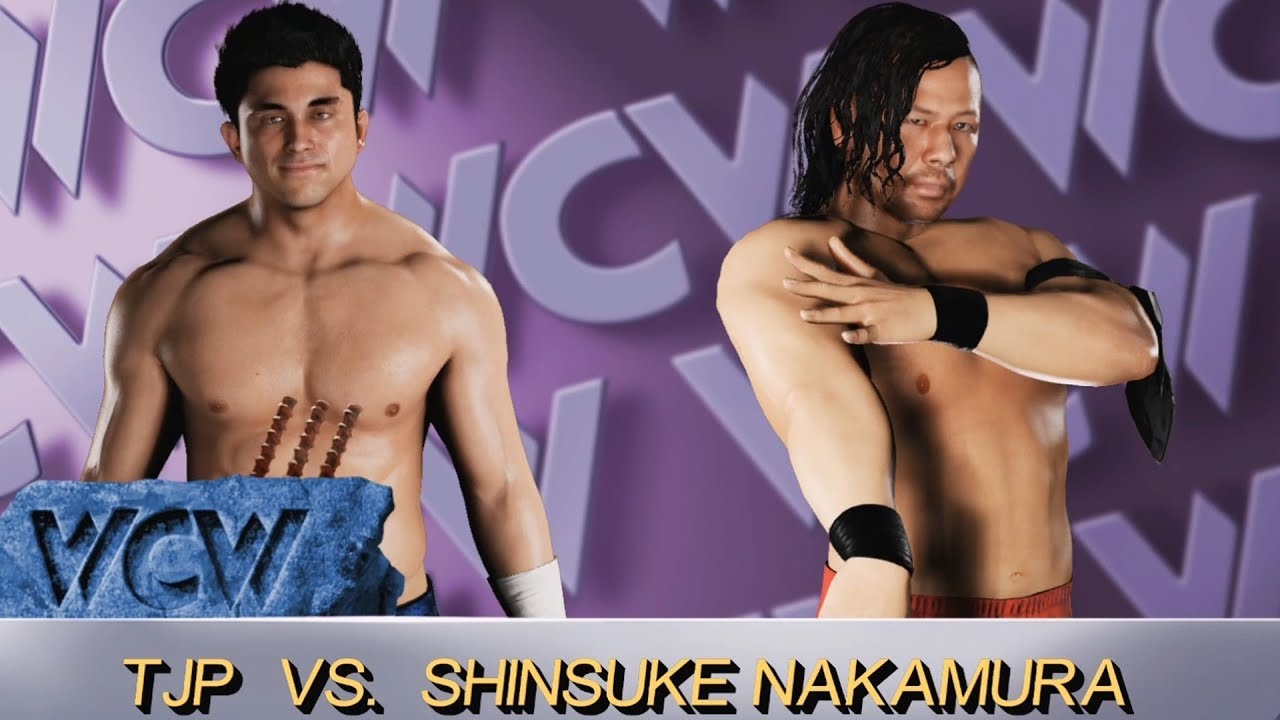 WWE 2K18 - TJP vs Shinsuke Nakamura - Gameplay (PS4 HD) [1080p60FPS]