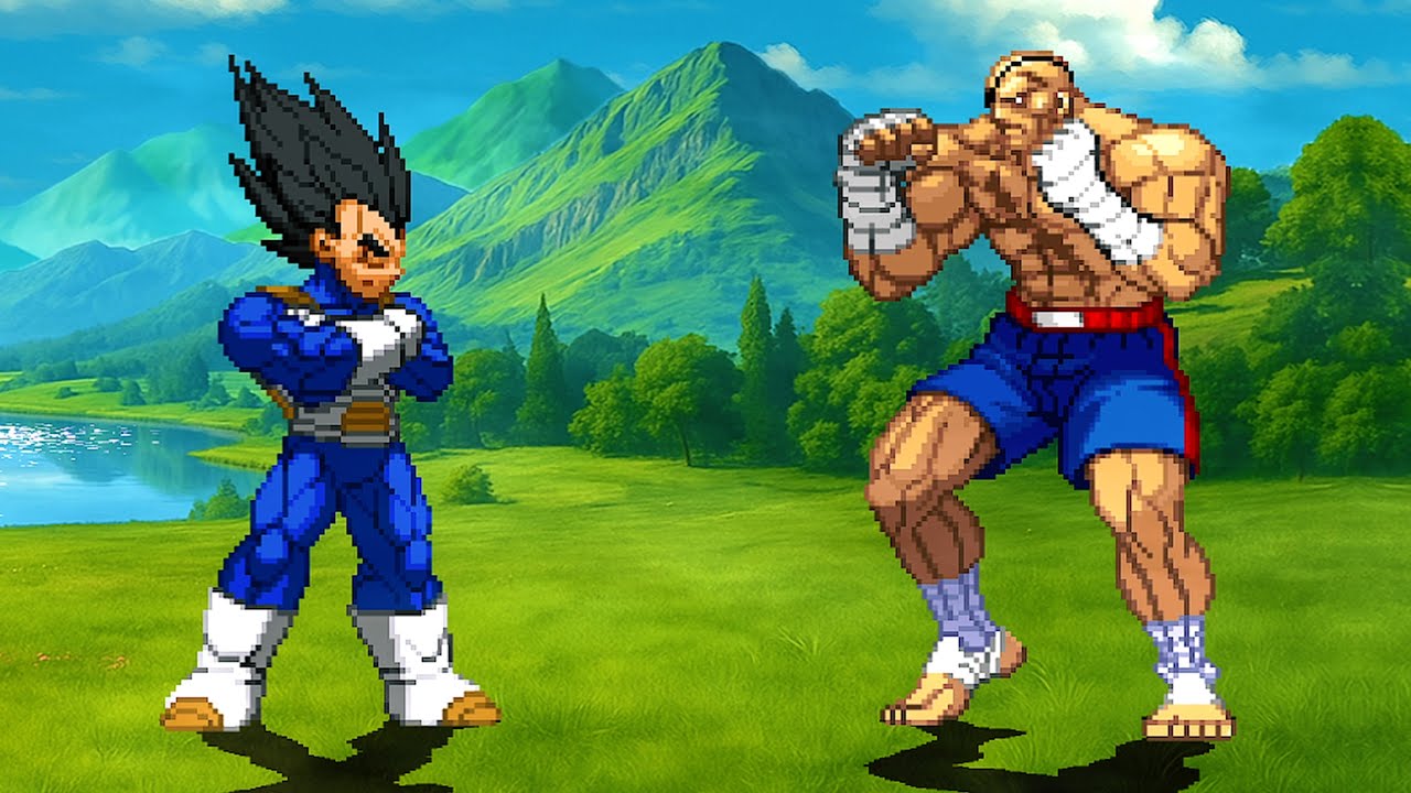 Vegeta Vs. Sagat Rehyped - Uncrowned King