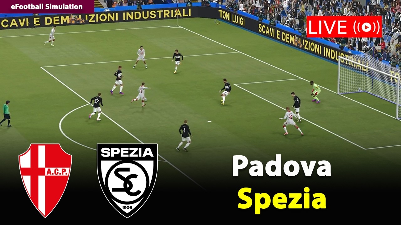 🔴Padova vs Spezia | Serie B 2025/26 | eFootball PES21 Simulation