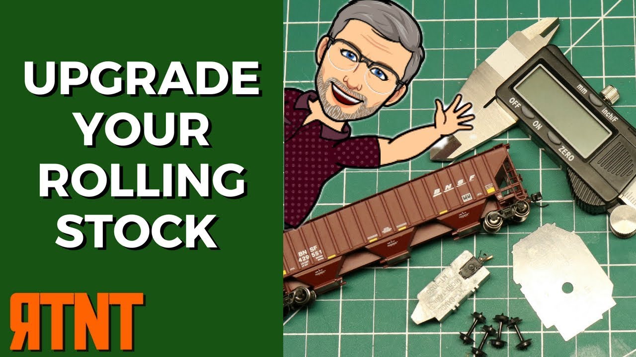 Upgrade Model Railroad Rolling Stock