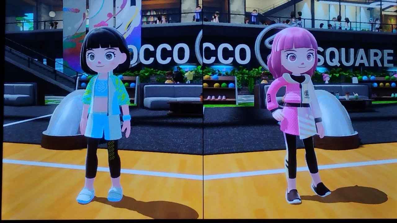 Nintendo Switch Sports Bowling 🎳 Game - My recreation of Rin and Brianna play together 
