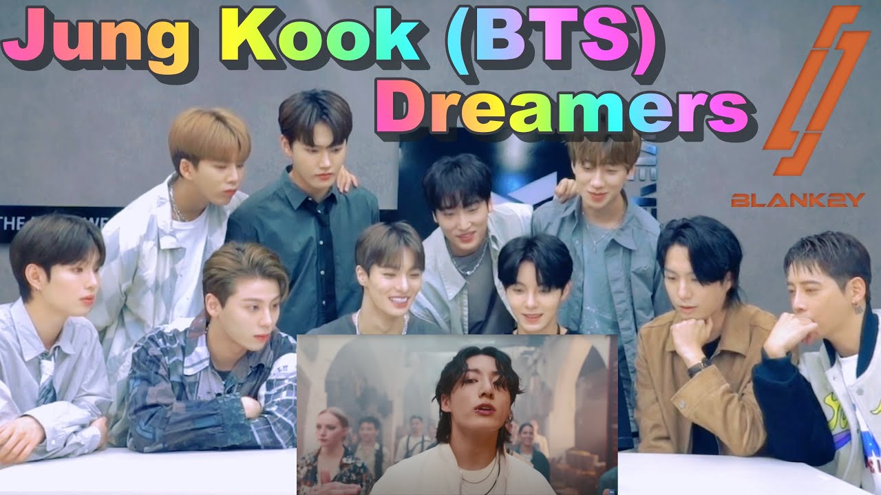 Reactions of KPOP IDOL watching JungKook's FIFA World Cup MV⚽️Dreamers | FIFA World Cup @BLANK2Y