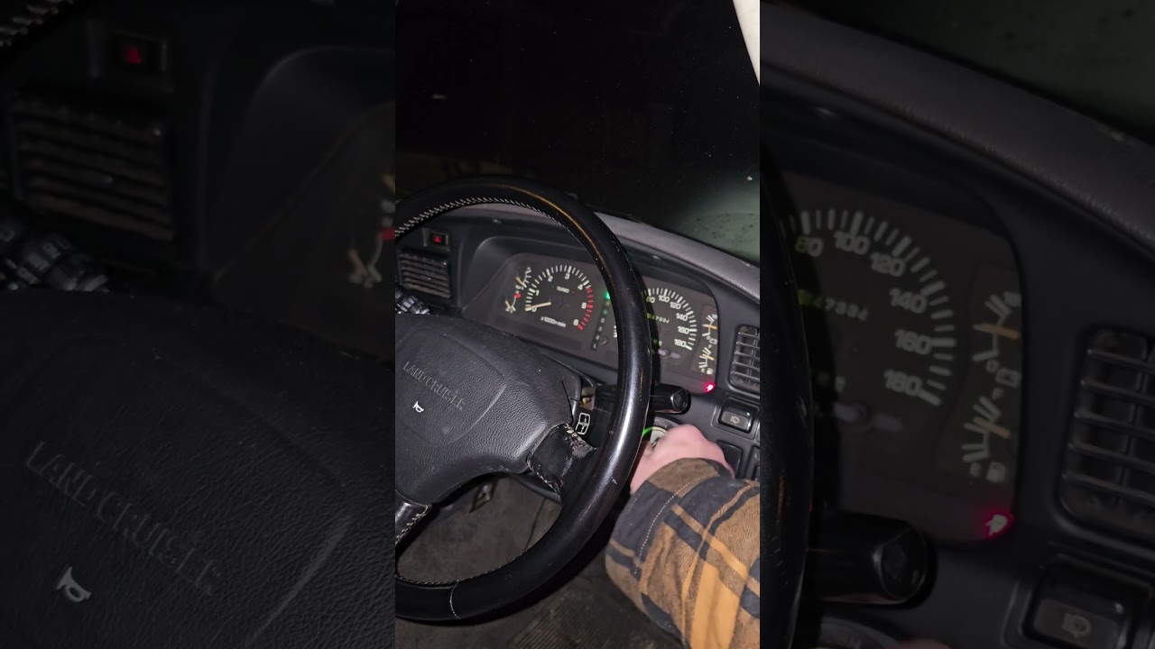 6* cold start.  hdj81 land cruiser.  1hdt engine