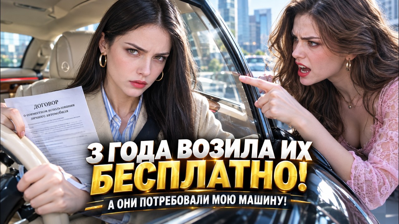 Я 3 года бесплатно возила их на Mercedes! А они потребовали компенсацию и мою машину!&middot;