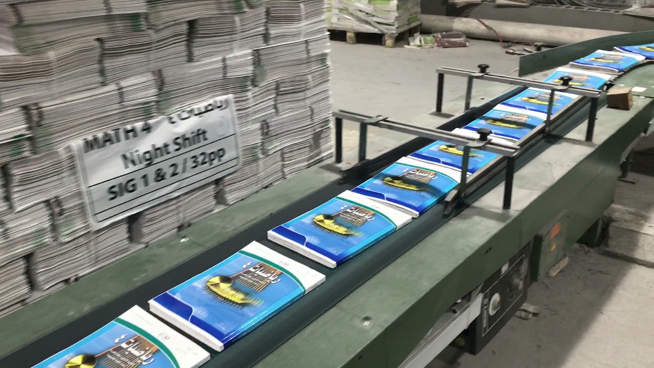 Book binding (Muller Martini Monostar)