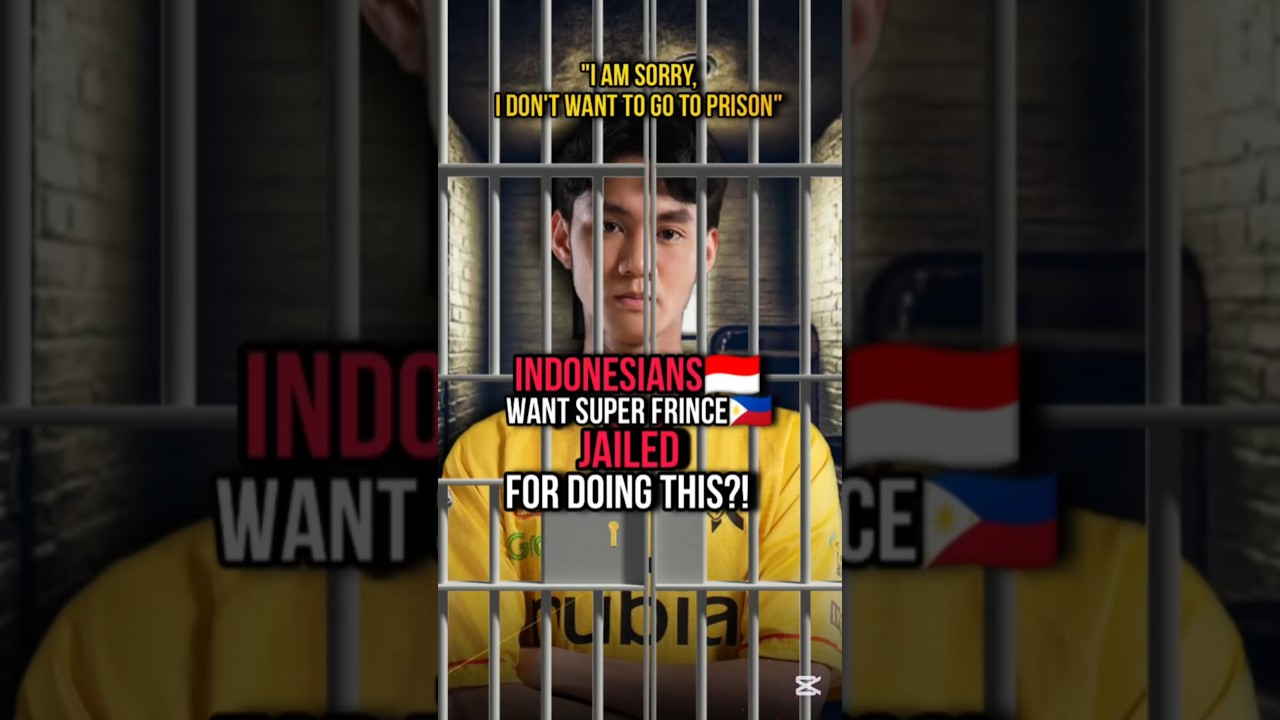INDO🇮🇩 WANTS SUPER FRINCE JAILED?😳 #mlbbcreator #mlbb #shorts