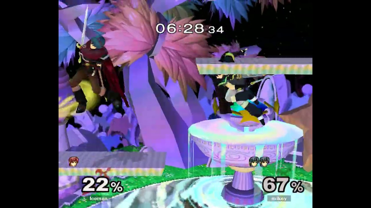 Sudden Death @ Pine Box 3  — WF — Iceman ⟮Marth⟯ vs mikey ⟮Marth⟯