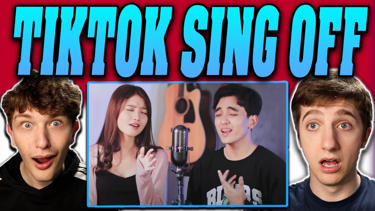 Americans React to SING-OFF TIKTOK SONGS Part II!