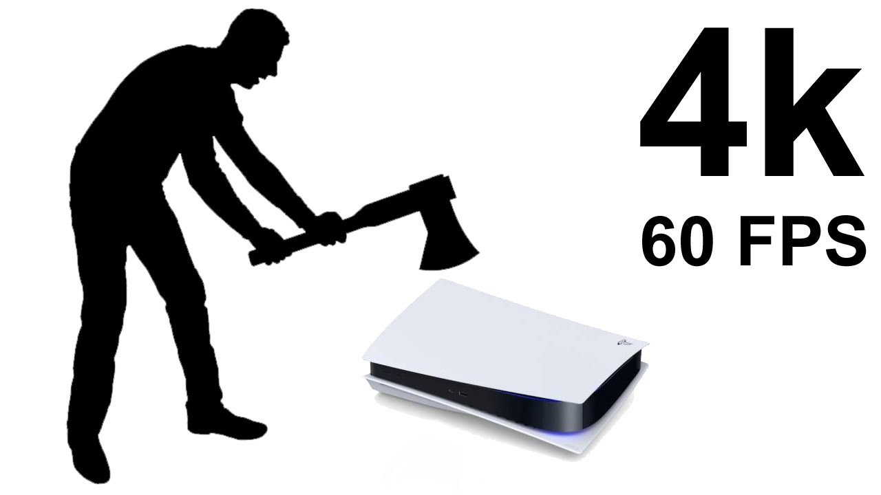 Sasel malmetiendo contra PS5 por un juego 4k, 60fps.