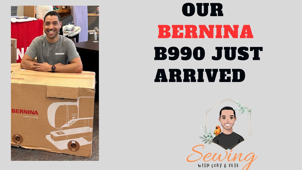 Наша BERNINA B990 только что прибыла