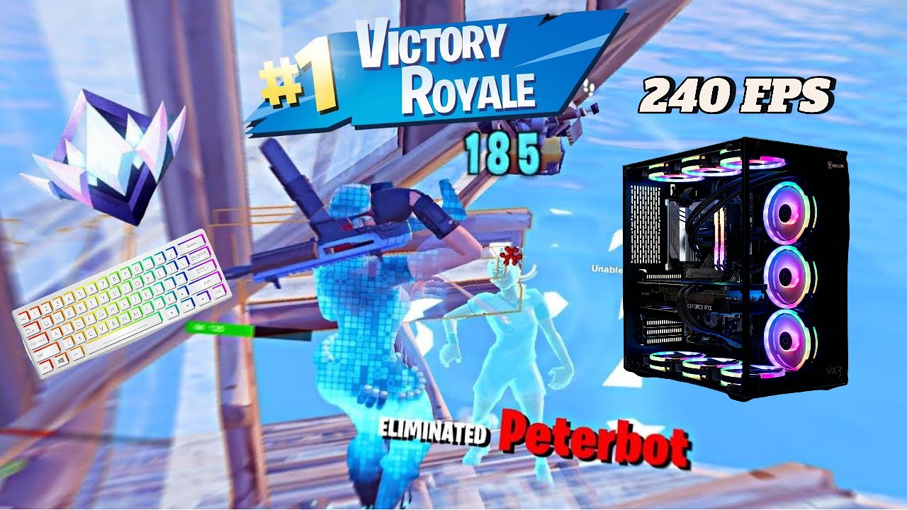 Fortnite Unreal Ranked Reload | Keyboard and Mouse W-Key Only | Smooth 240 FPS Gameplay