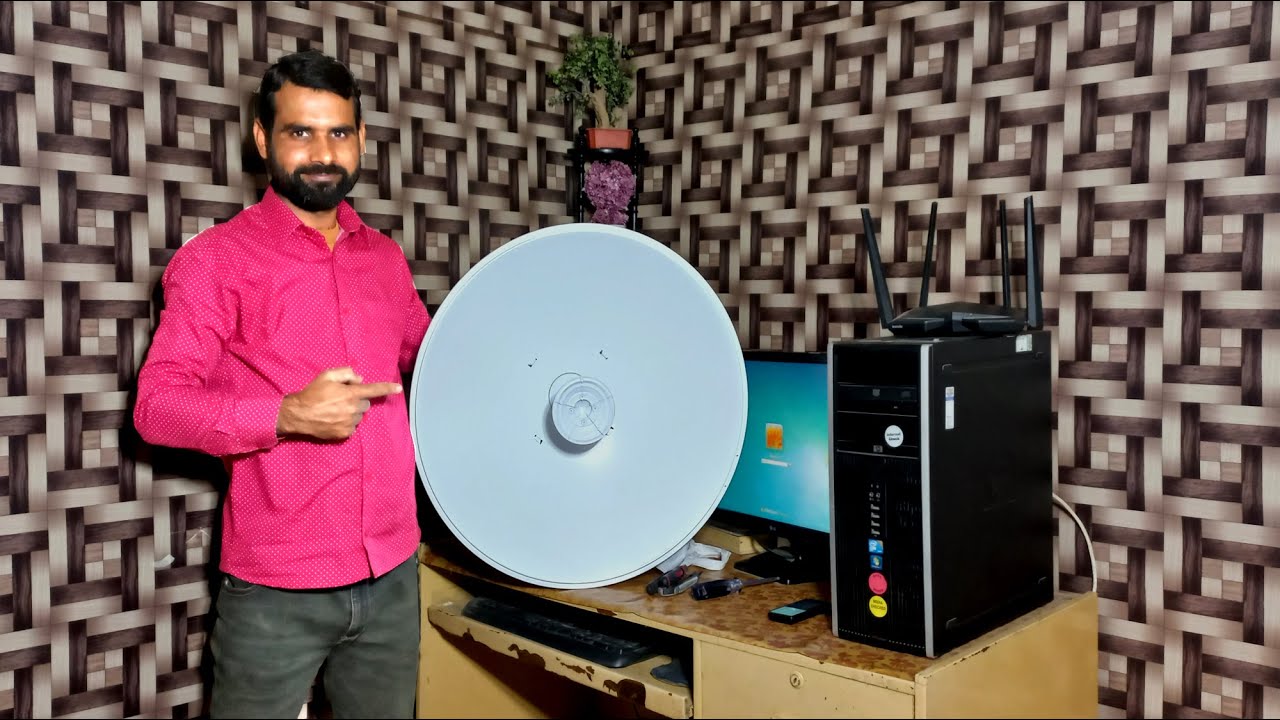 Rocket AC Lite UBNT 30 DBi AF DISH UnBoxing