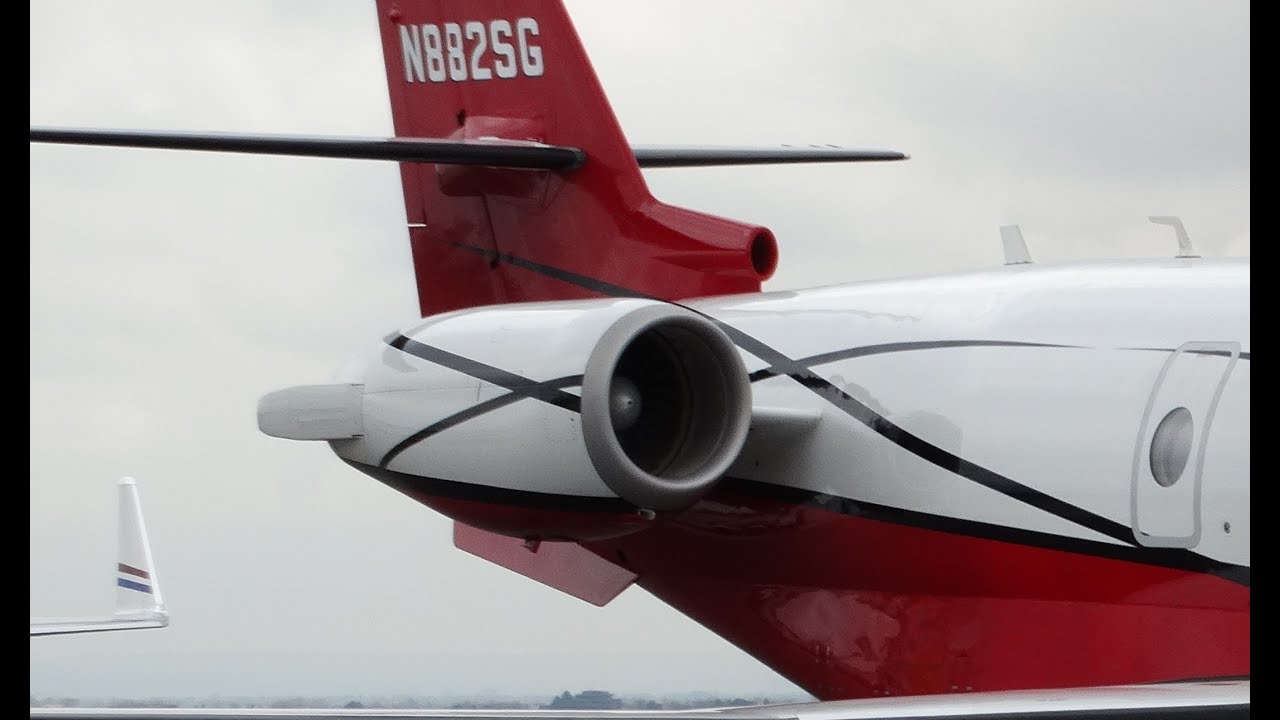 Awesome Engine Start Sound! - Gulfstream G200 - Taxi and Takeoff ✈