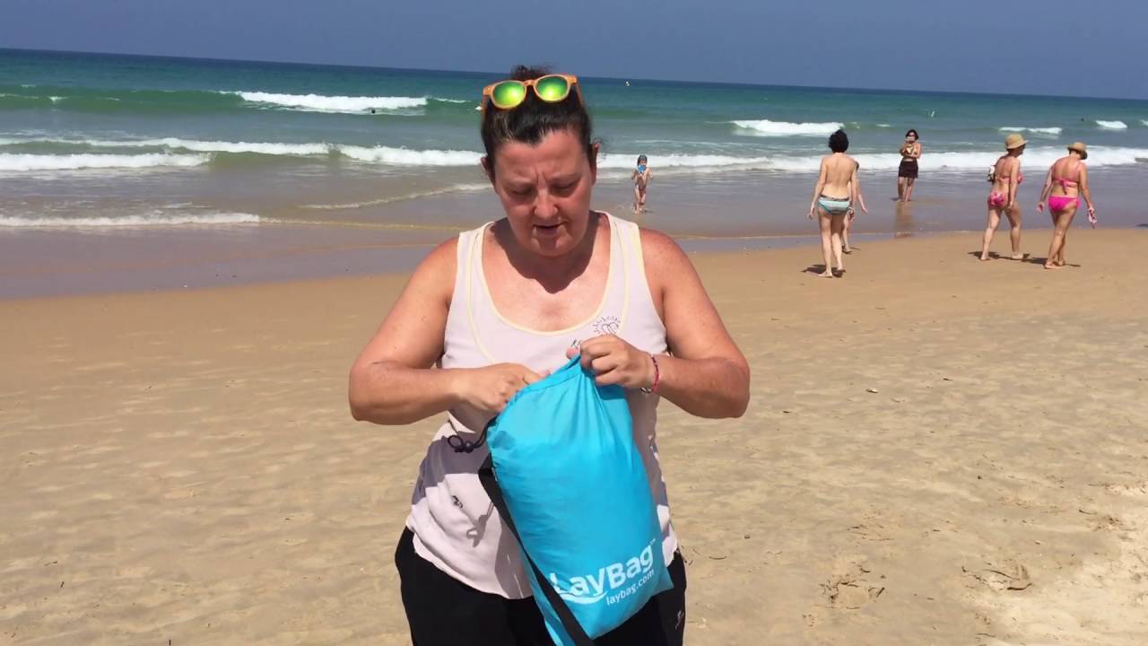 El colchón para la playa LayBag