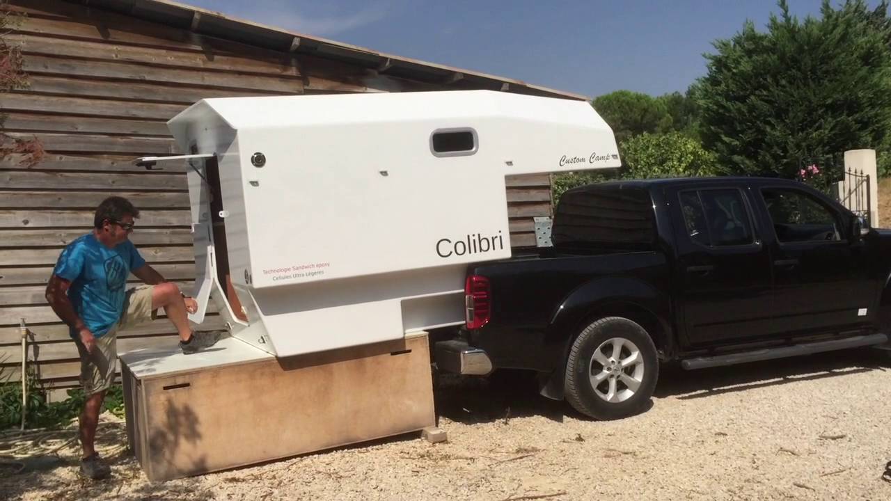 Dépose cellule Colibri - CUSTOM CAMP