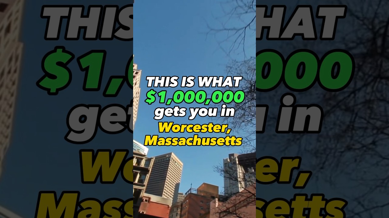 What can you buy in #Worcester with $1,000,000? 💰🏡#Massachusetts #RealEstate #RealEstateAgent