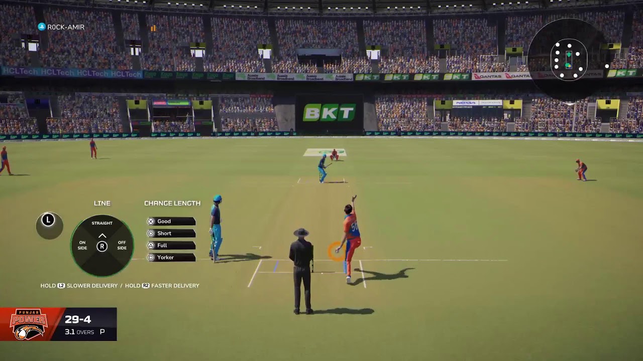 Playing Cricket26 Tag Team vs Amir