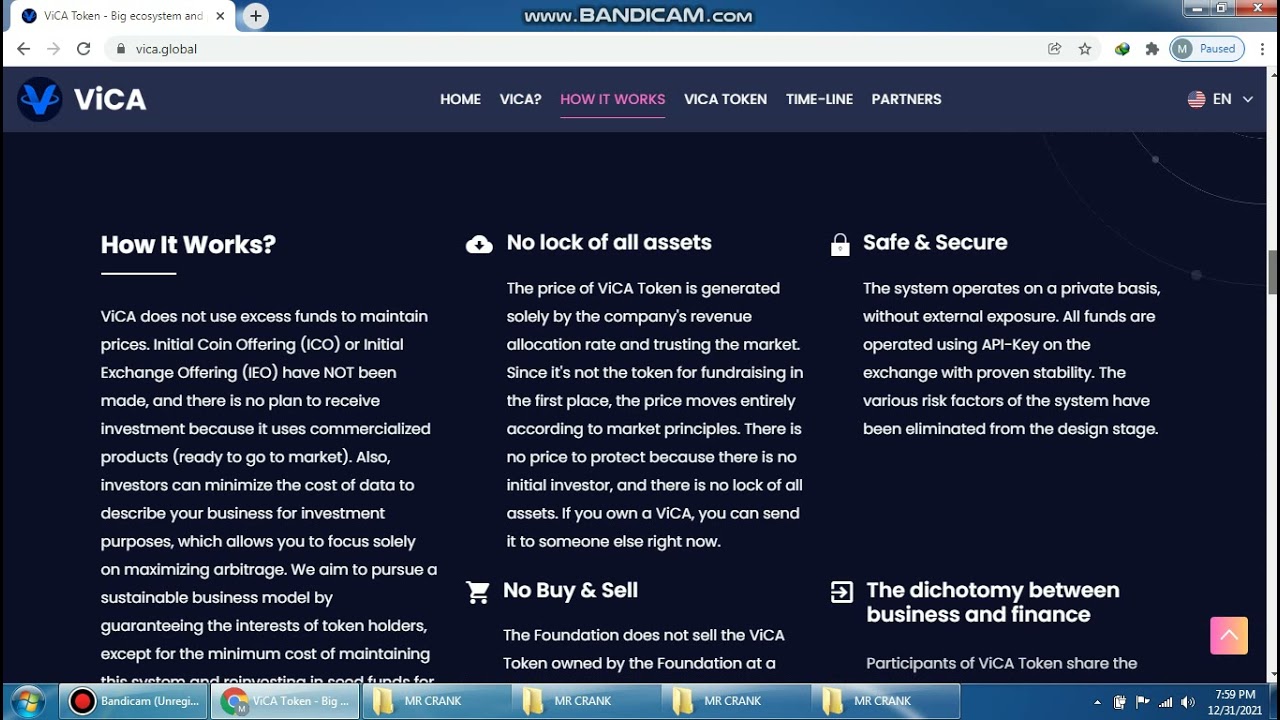VICA token is a great and successful project.
