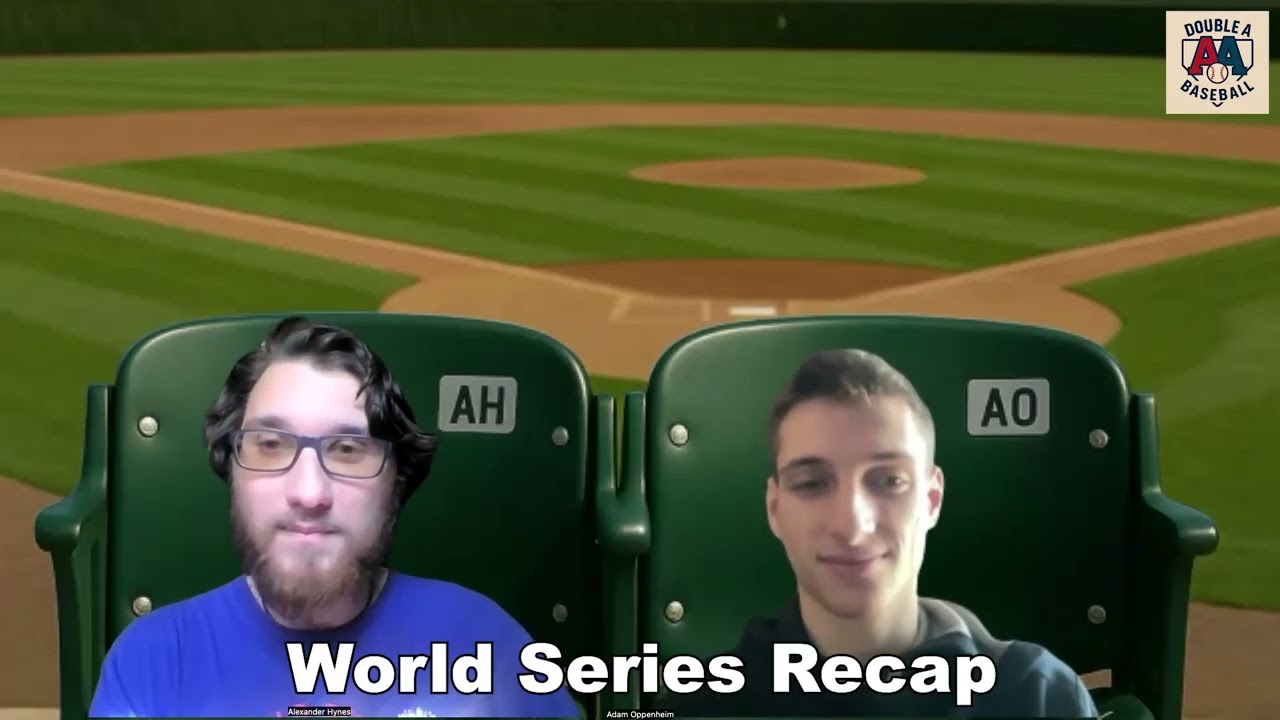 Dodgers win the World Series over the Blue Jays- Double A Baseball