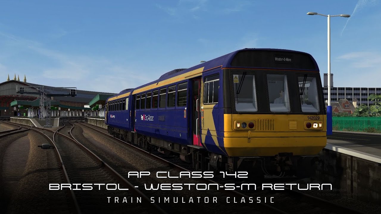 AP Class 142: Bristol Parkway to Weston-Super-Mare Return | Train Simulator Classic