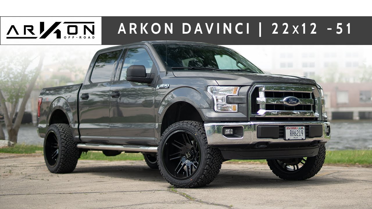 ARKON DaVinci 22x12 - 51 | 2015 Ford F-150 4WD