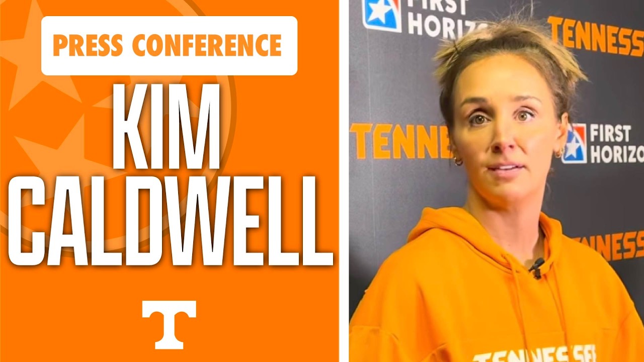 Tennessee Lady Vols coach Kim Caldwell speaks to the media I GBO