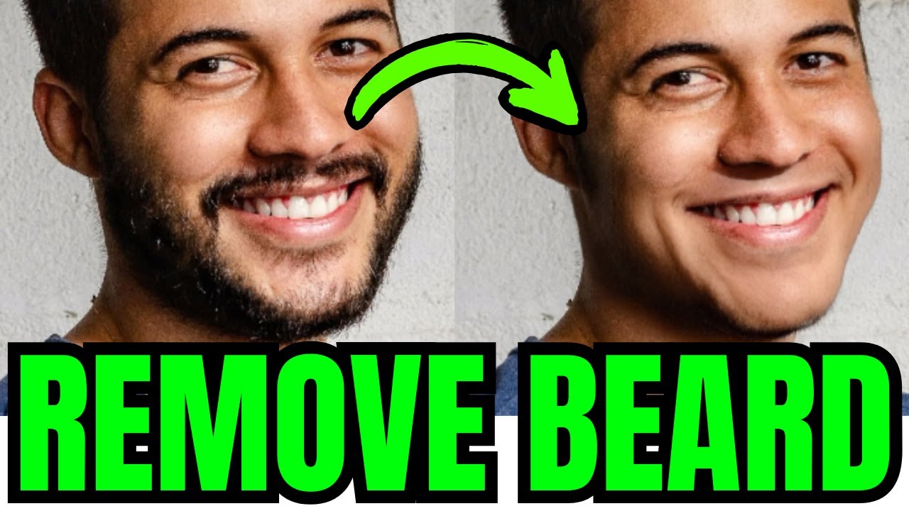How To REMOVE BEARD From Photo Using AI (QUICK & EASY) 2026