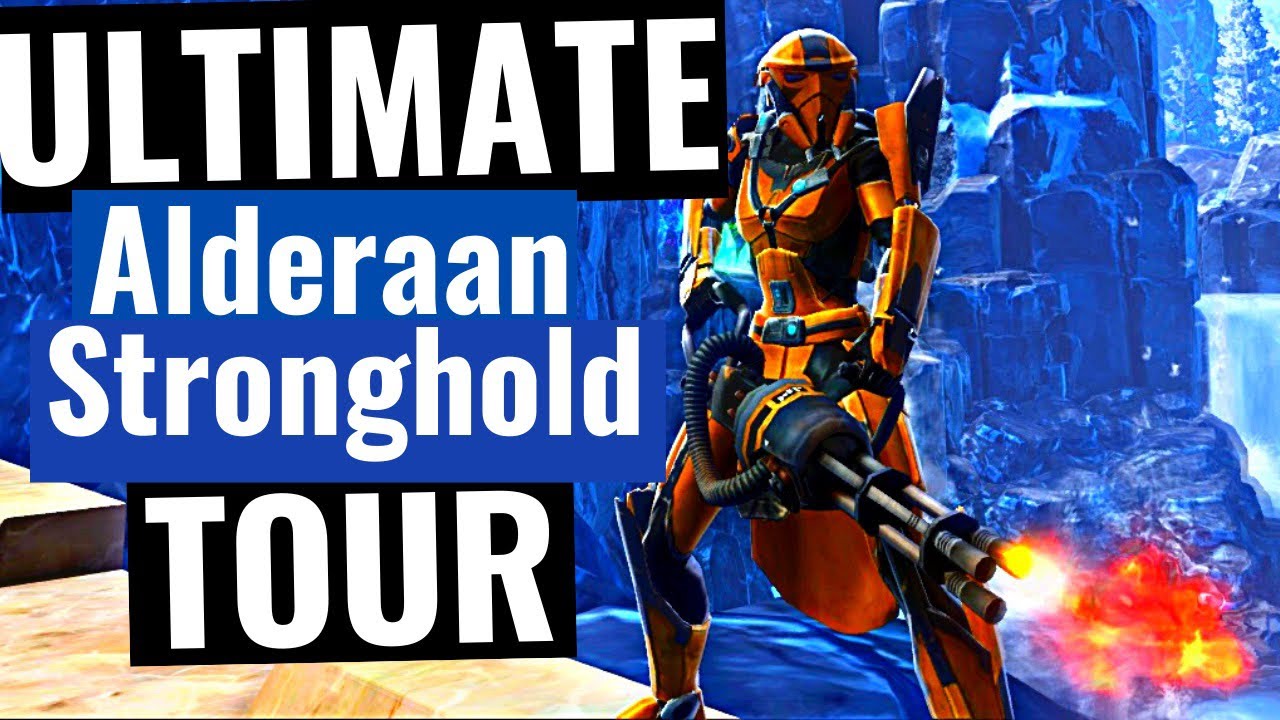 SWTOR - ULTIMATE Alderaan Strong hold tour!!