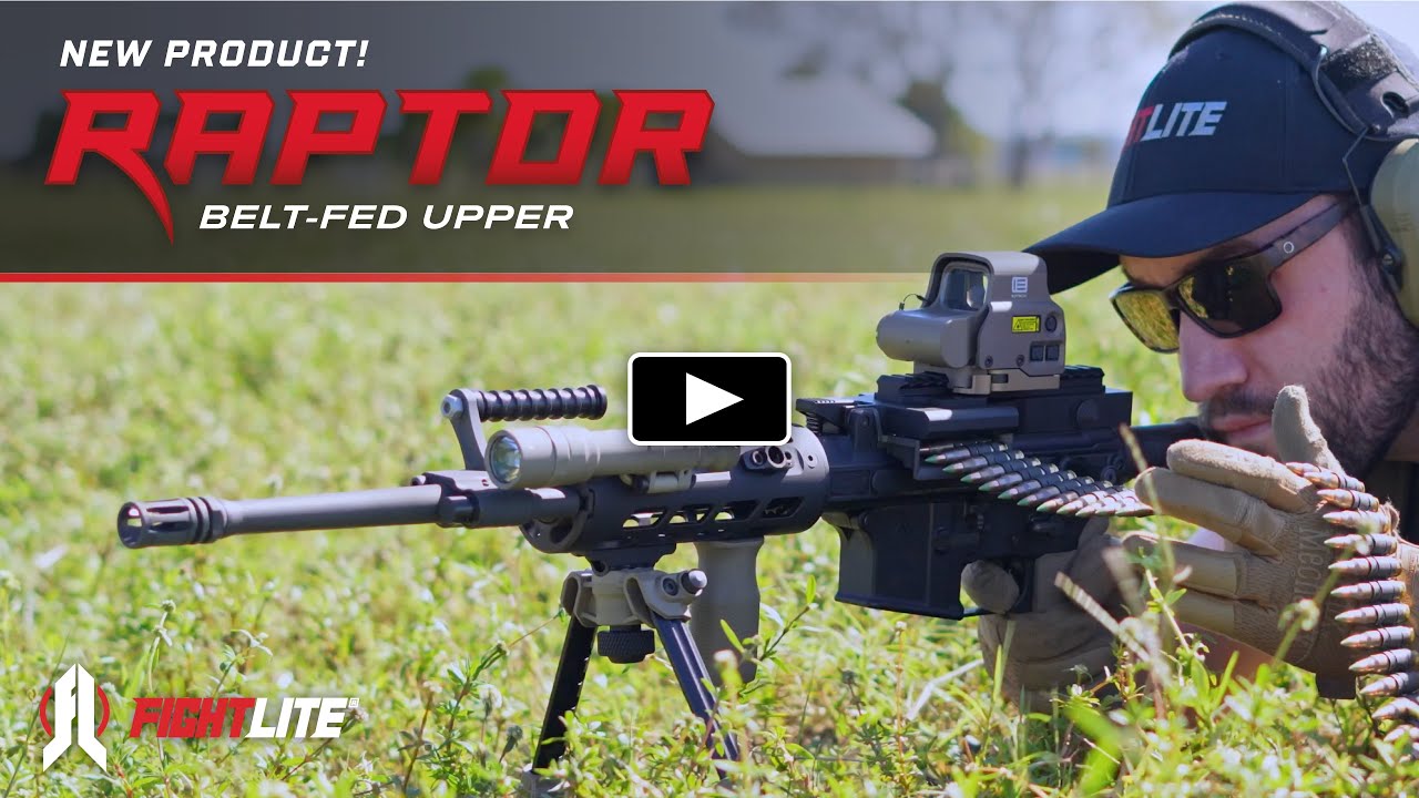 Introducing the FightLite&reg; RAPTOR Belt Fed Upper