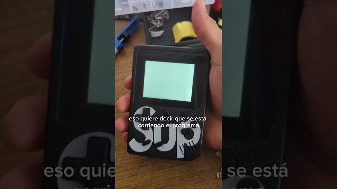 Sup game box tiene la pantalla blanca   