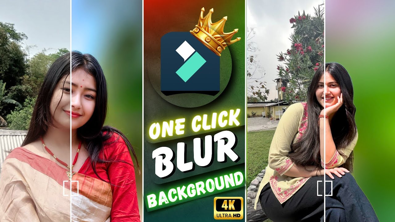 How To Blur Video Background In Filmora Android 🔥 | Video Background Blur Kaise Kare DSLR Jaisa