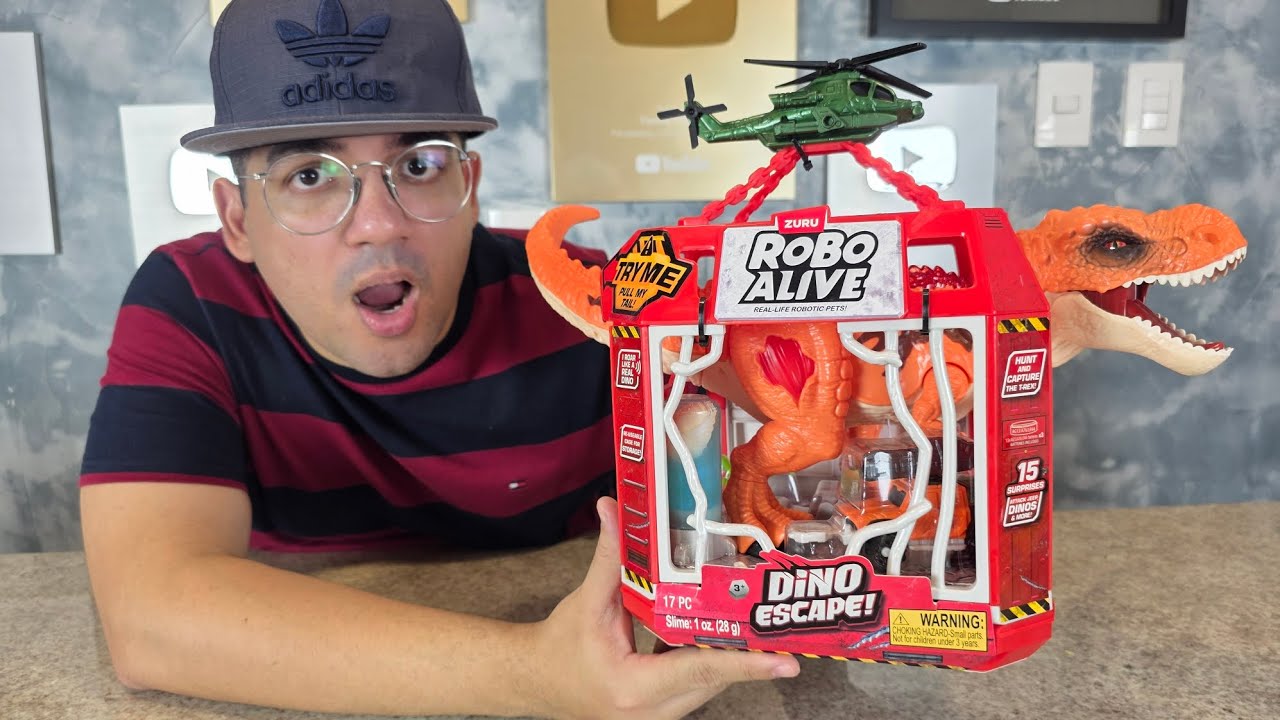 AJUDE O T-REX MUTANTE ESCAPAR DA GAIOLA!