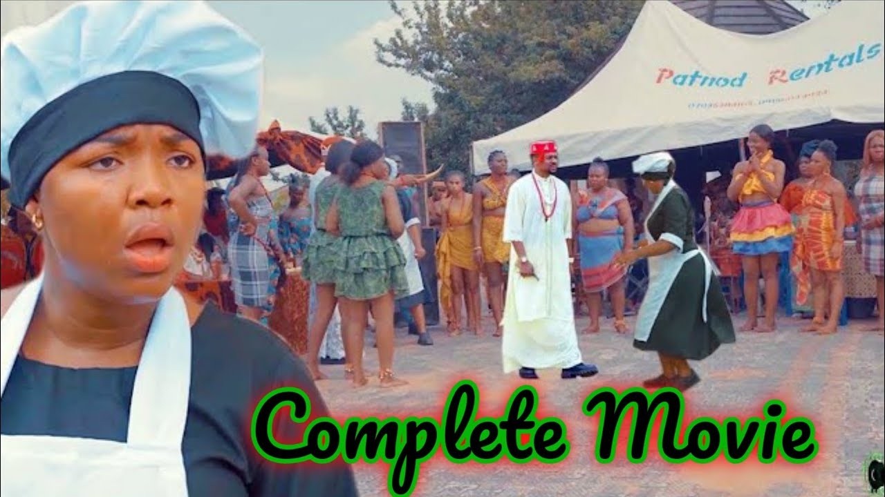 THE PALACE SHOOK WHEN THE PRINCE CHOSE THE FUNNY CHEF AS BRIDE AMONG ALL D MAIDENS - nollywood drama