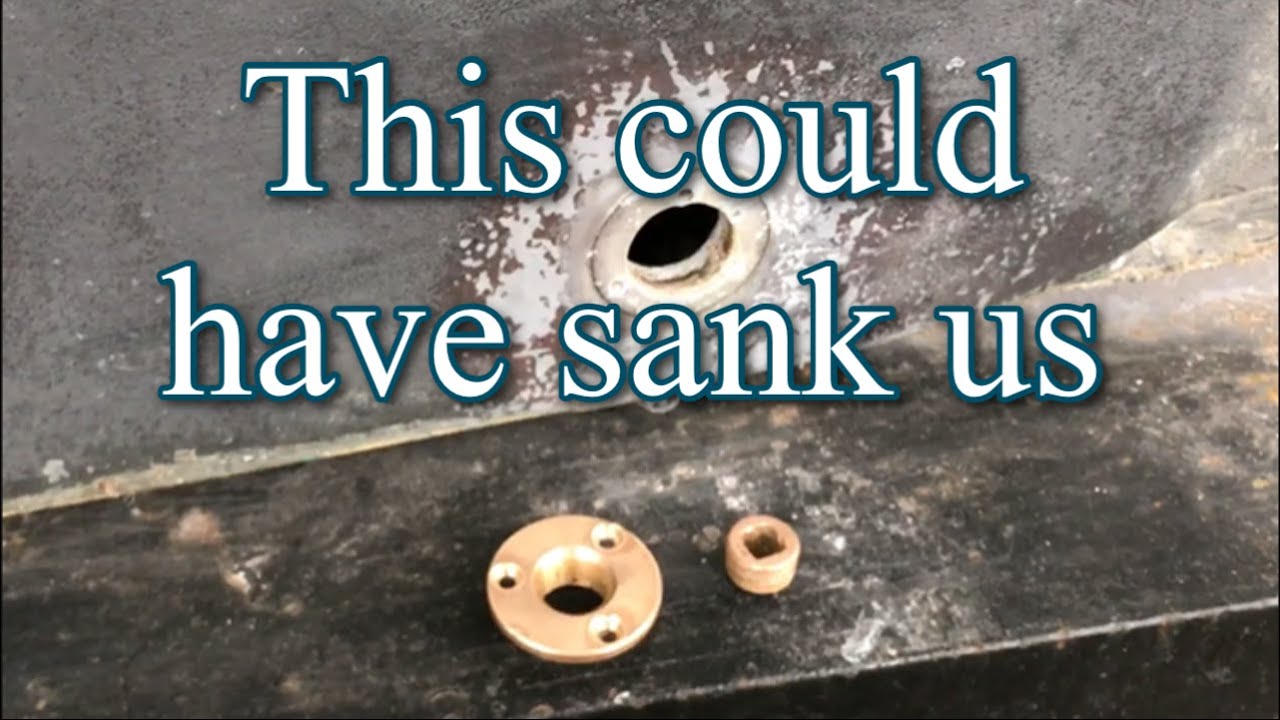 Contessa 26 Refit ep. 22 Garboard Plug Modification