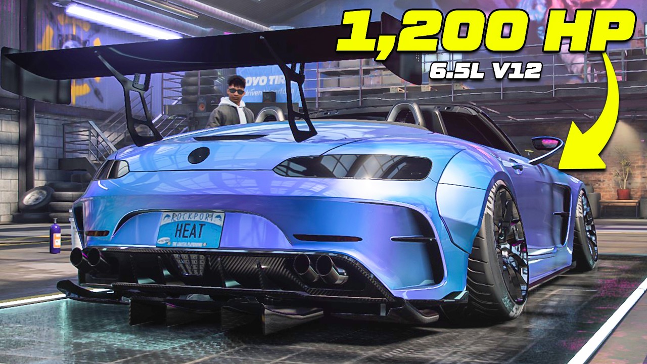 Mercedes-AMG GT S Roadster ’19 Goes FULL Ultimate+😈 | NFS Heat Beast Build
