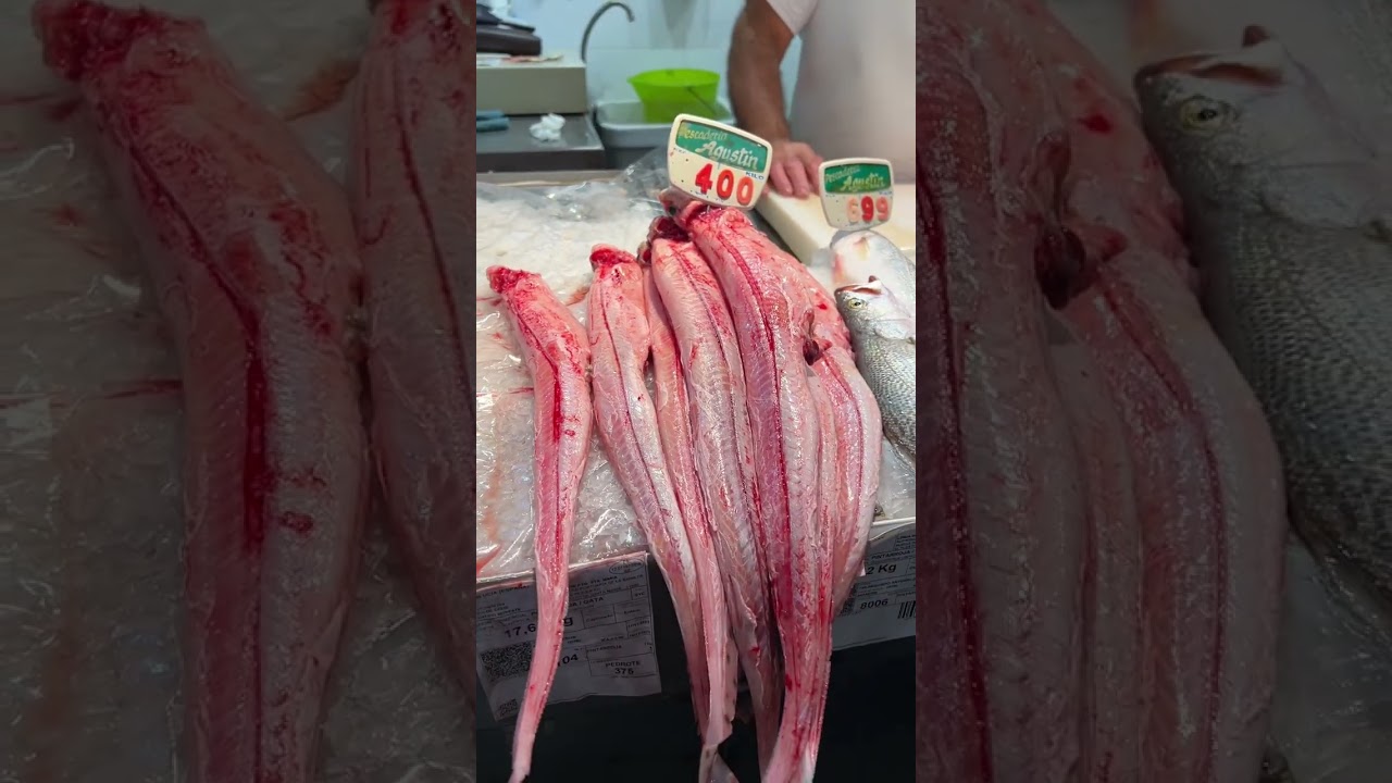 Mercado de Sanlúcar de Barrameda 🦐🐙🐟