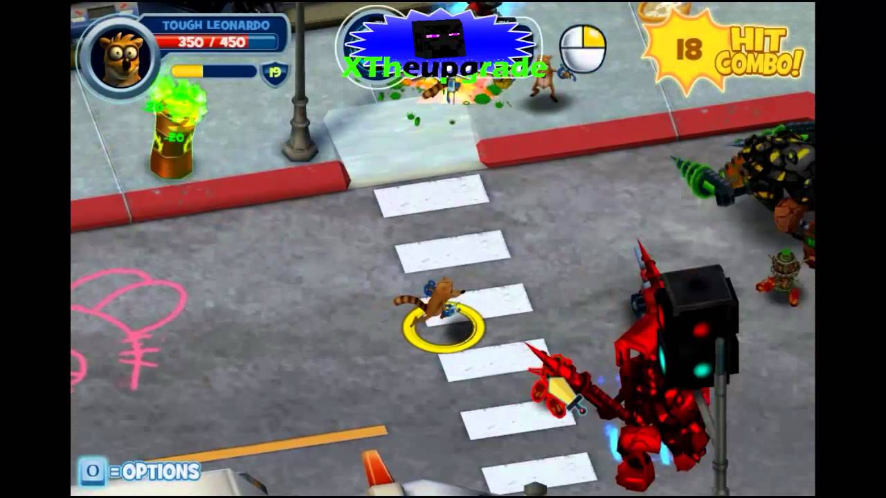 Fusionfall heroes update:rigby gameplay