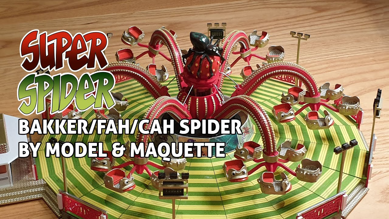 Super Spider H0 1:87 Model Kirmes | 4K