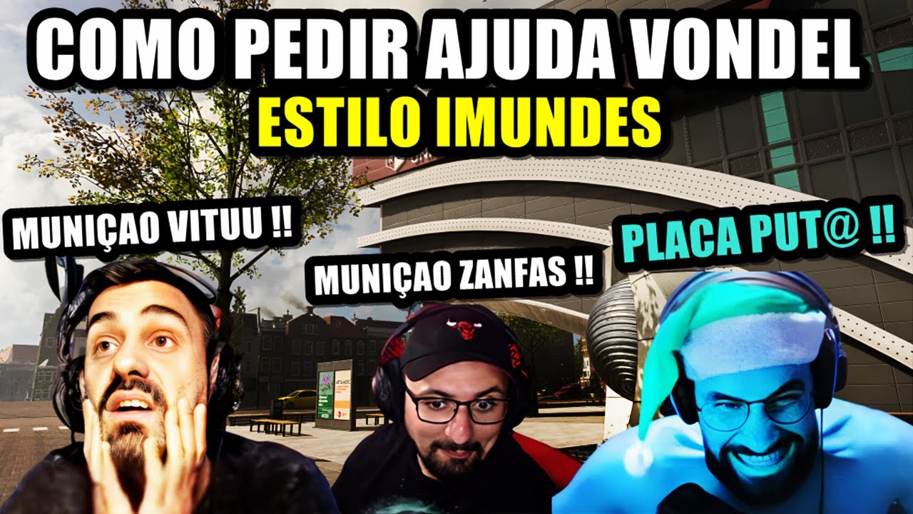 SMZINHO E ZANFAS COMO PEDIR AJUDA EM VONDEL ESTILO IMUNDES !!! TENTE NAO RIR KKKKKKKK