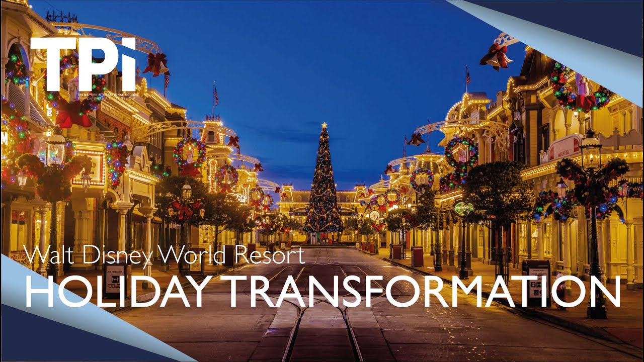 Walt Disney World | Magic Kingdom Holiday Transformation 2020