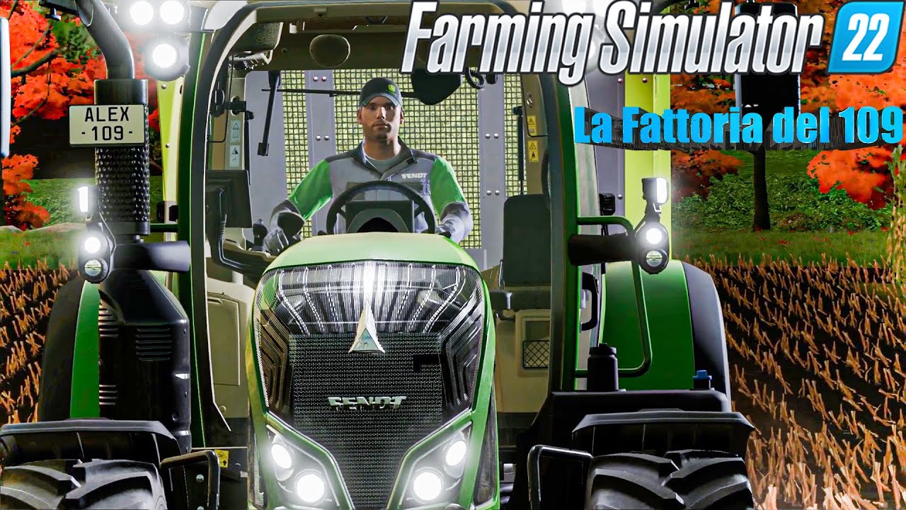 La Fattoria Del 109   Finalmente si Trincia   Parte L'impianto del Biogas! Farming Simulator 22
