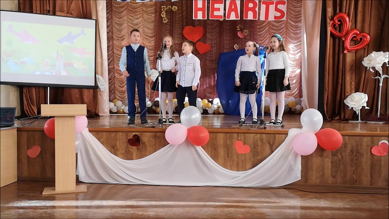 English week 2020. Part I/Неделя английского языка, ч. 1. School news. 5 школа Солигорск